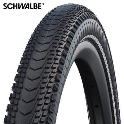 Schwalbe buitenband marathon alm v-guard 28 x 2.00 zw vouw refl