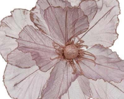 Papaver polyester d27h10 cm a3 kerst Everlands - Everlands