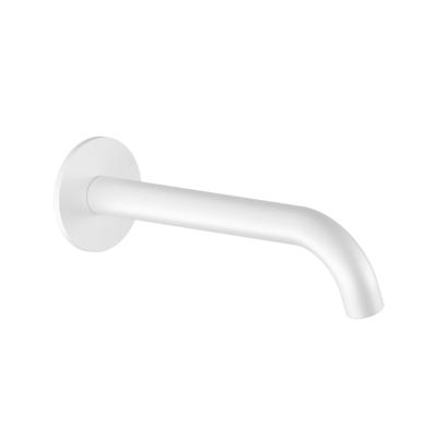 Wastafelkraan Uitloop Hotbath Cobber Rond 18 cm Mat Wit Wastafelkraan Uitloop Hotbath Cobber Rond 18 cm Mat Wit
