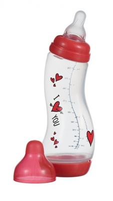 Difrax S-fles Natural I Love 250ml - thumbnail