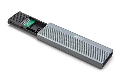 Digitus DA-71156 M.2 SSD-behuizing USB-C 3.2 Gen 1 5 GBit/s M.2 PCIe NVMe 2230, 2242, 2260, 2280 DA-71156 Digitus DA-71156 M.2 SSD-behuizing USB-C 3.2 Gen 1 5 GBit/s M.2 PCIe NVMe 2230, 2242, 2260, 2280 DA-71156