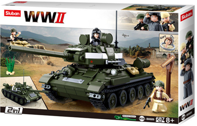Sluban WWII - 2in1 Russian Tank (M38-B0689)