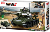 Sluban WWII - 2in1 Russian Tank (M38-B0689) - thumbnail