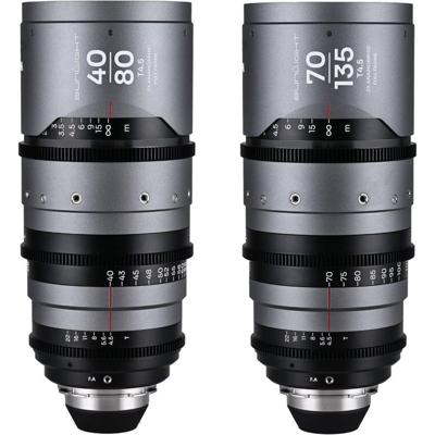 Laowa Sunlight FF 2x Anamorphic Zoom Bundle 40-80/70-135mm Clear