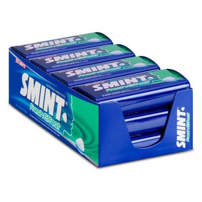 Smint fresh effect strong menthol tin (12x 35gr)