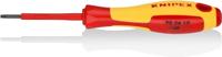 Knipex 98 26 10 TX-schroevendraaier VDE Grootte T 10 Koplengte: 60 mm DIN EN 60900 1 stuk(s) - thumbnail