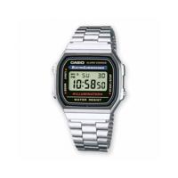 Unisex horloge Casio A168W-1 Zwart Zilverkleurig (Ø 36 mm) - thumbnail