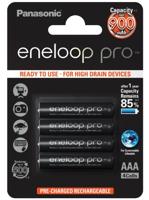4 x AAA Panasonic Eneloop Pro batterijen - 930mAh - thumbnail