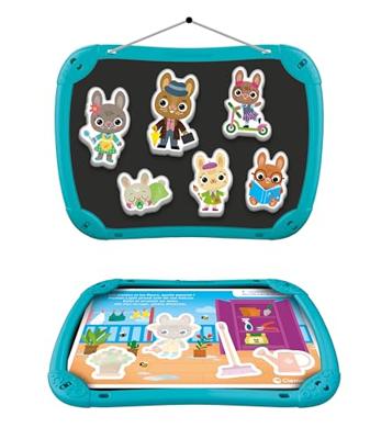 CLEMENTONI - Magnetische koffer - Woorden en voorwerpen - Leren - Vanaf 2 jaar