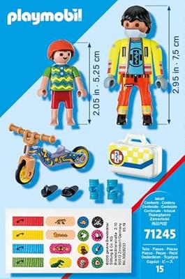 71245 Playmobil City Verpleegkundige met Patiënt - thumbnail