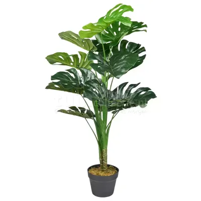 Kunstplant Monstera 2-stammig 100cm