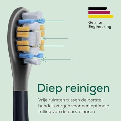 Beurer Bürstenköpfe Premium Plaque Eraser 4 St. 10522 Reserve borstels Zwart - thumbnail
