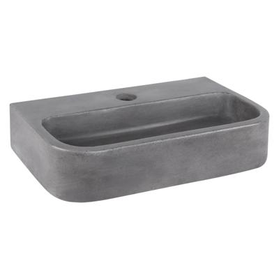Differnz Ovale fontein beton donkergrijs 38 x 24 x 8 cm Differnz Ovale fontein beton donkergrijs 38 x 24 x 8 cm