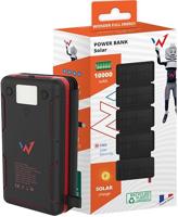 W onder Full Power - Externe batterij op zonne-energie 10.000 mAh - 2 USB-A-poorten en 1 USB-C-poort - Compatibel met iPhone, Samsung, Huawei, Xiaomi en andere - USB-C-kabel meegeleverd. - thumbnail