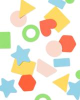 HEMA Foamstickers vormen - 90 stuks - thumbnail
