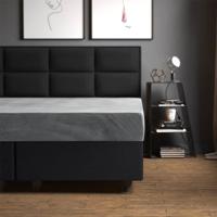 Sleeptime Velvet Hoeslaken Grijs 160 x 200 cm - thumbnail