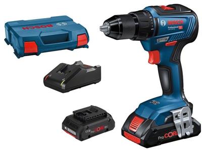Bosch Blauw GSR 18V-55 Professional Accu schroef-boormachine | 3 x 4,0 Ah ProCore accu - 0615A5002P
