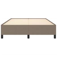 Bedframe stof taupe 140x200 cm - thumbnail