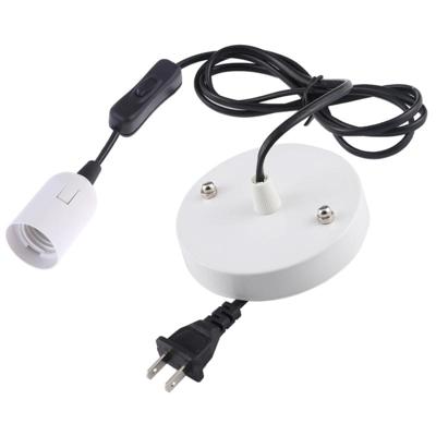 E27 Wire Cap lamp houder kroonluchter stopcontact met schakelaar & Base & 1.5 m verlengsnoer US plug