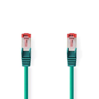 CAT6 S/FTP-Netwerkkabel | RJ45 Male - RJ45 Male | 10 m | Groen