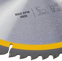 DeWalt Accessoires Cirkelzaagblad 305x30x60t, negatief 5°, kerf 3mm - DT1960-QZ - thumbnail