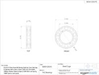 FAG 6210-C3 Groefkogellager, enkele rij Boordiameter 50 mm Buitendiameter 90 mm Toerental (max.) 18000 omw/min - thumbnail