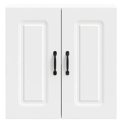 Keukenwandkast Kalmar bewerkt hout wit Keukenwandkast Kalmar bewerkt hout wit