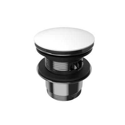 Pop Up Waste Bad Arcqua 1 1/2 Met Overloop Mat Wit Arcqua