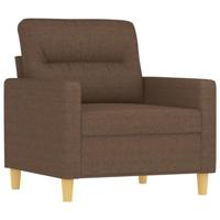 Fauteuil 60 cm stof bruin - thumbnail