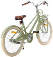 AMIGO Urban Aluminium Frame 20 Inch Meisjes Terugtraprem Groen - thumbnail