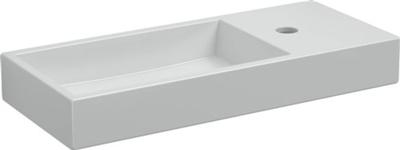 Clou Mini Wash Me fontein 56x24cm kraangat rechts Keramiek Wit CL/03.03236