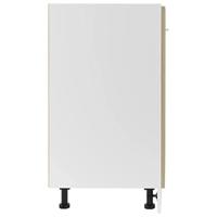 Onderkast 60x46x81,5 cm bewerkt hout sonoma eikenkleurig - thumbnail