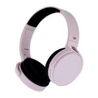 T'NB - Draadloze Bluetooth 5.0-hoofdtelefoon, model Single 2, 8 uur luistertijd, verstelbaar, jackstekker, comfortabel, microfoon en geïntegreerde bedieningselementen, voor sport en training – roze - thumbnail