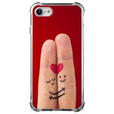 iPhone SE 2022/2020 | iPhone 8/7 Anti Shock Bumper Case Liefde - Origineel Romantisch Cadeau iPhone SE 2022/2020 | iPhone 8/7 Anti Shock Bumper Case Liefde - Origineel Romantisch Cadeau