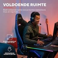 Trust GXT 709 Luminus Gaming Bureau Zwart - thumbnail
