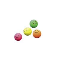 Nobby schuimrubber Smiley ballen, 4,7 cm, verschillende kleuren - thumbnail