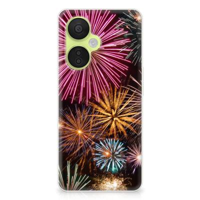 OnePlus Nord CE 3 Lite | Sillicone Back Cover | Vuurwerk OnePlus Nord CE 3 Lite | Sillicone Back Cover | Vuurwerk