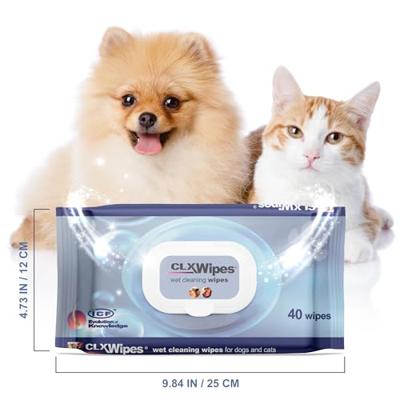 CLX Wipes voor hond en kat 40 stuks