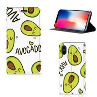Apple iPhone X | Xs Magnet Case Avocado Singing - thumbnail