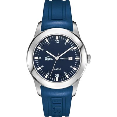 Lacoste horlogeband 2010672 / LC-11-1-14-2396 Rubber Blauw 22mm