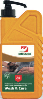 Dr Eumex wash care haneiniger handzeep 1 liter met pomp