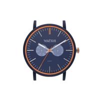 Horloge Uniseks Watx & Colors WXCA2715 Blauw (Ø 44 mm) - thumbnail