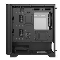 Montech air 100 argb mini tower behuizing (zwart | 3x usb-a | tempered glass) - thumbnail
