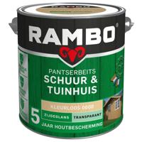 Rambo Pantserbeits Schuur & Tuinhuis Zijdeglans Transparant - Blank - thumbnail