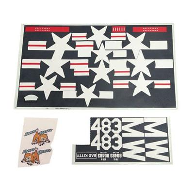 FMS - 1700Mm F7F Tigercat Blue Decal - Bk (FMSRB123-1)