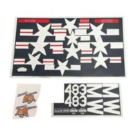 FMS - 1700Mm F7F Tigercat Blue Decal - Bk (FMSRB123-1) - thumbnail