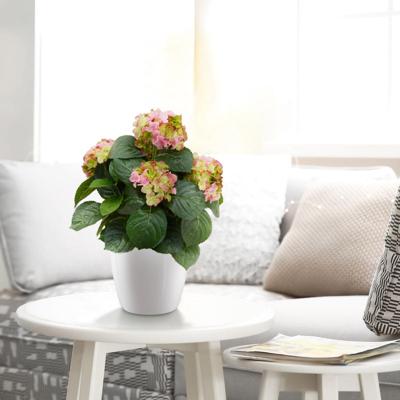 Hortensia deluxe kunstplant 45cm - roze