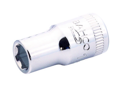 Bahco Dop 1/4" | zeskant | gepolijst | 1/8" - retailverpakking - SB6700SZ-1/8