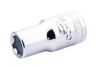 Bahco Dop 1/4" | zeskant | gepolijst | 1/8" - retailverpakking - SB6700SZ-1/8 - thumbnail