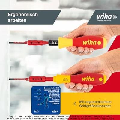 Wiha 40674 | Momentschroevendraaierset | TorqueVario®-S electric | 14-delig - 40674